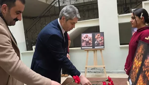 Deprem şehitleri Özalp’ta anıldı