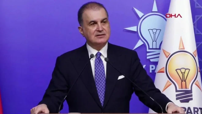 Ömer Çelik'ten 'Mesut Özarslan' açıklaması