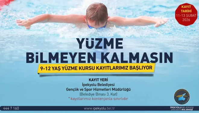 İpekyolu’nda yüzme kursu kayıtları başlıyor