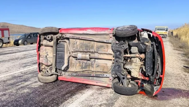 Van’da trafik kazası: 1 ölü, 2 yaralı