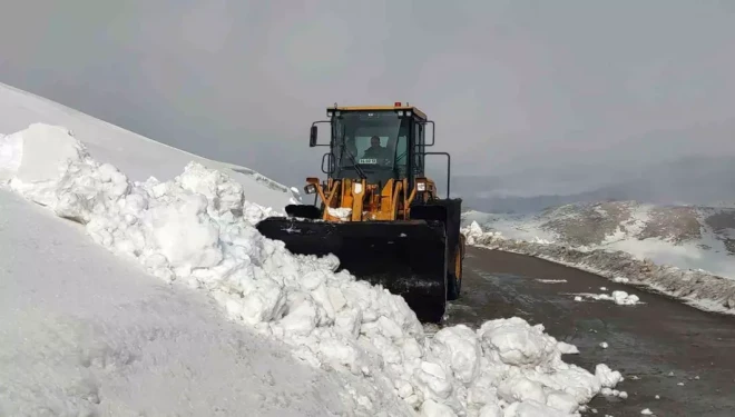 Van’da kar nedeniyle kapanan