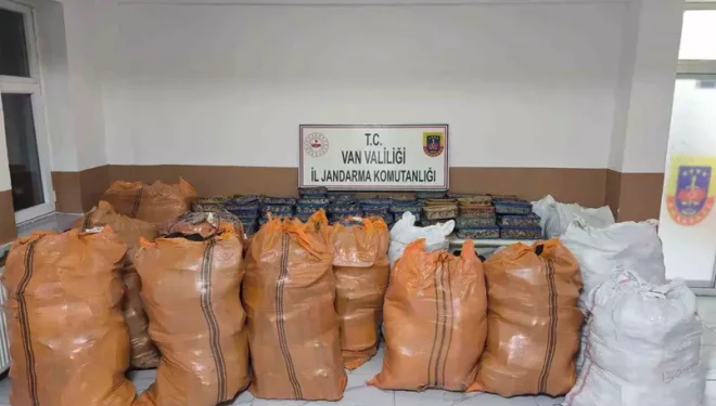 Van’da gümrük kaçağı malzeme ele geçirildi
