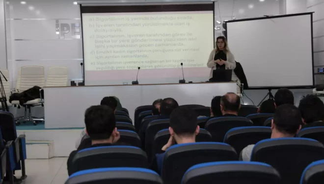 İpekyolu’nda Personellere