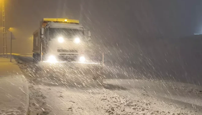 Van’da kar yağışı yeniden etkili oldu