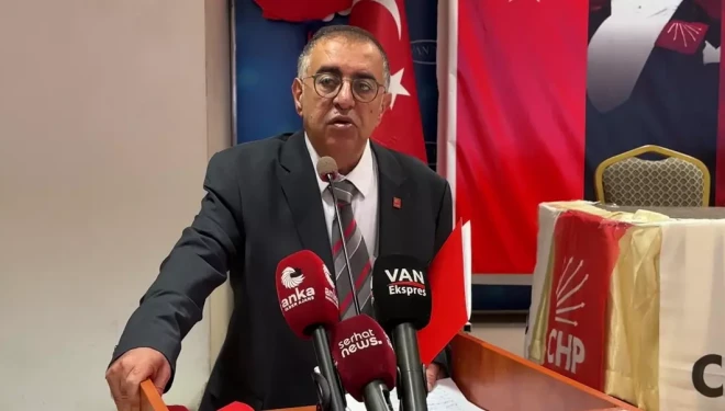 CHP Van İl Başkanı Seracettin Bedirhanoğlu’ndan