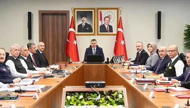 İçişleri Bakanlığı'nda sınır güvenliği toplantısı: Vali Balcı'da katıldı