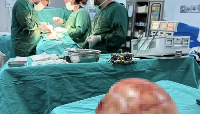 Van’da bir kadının karnından