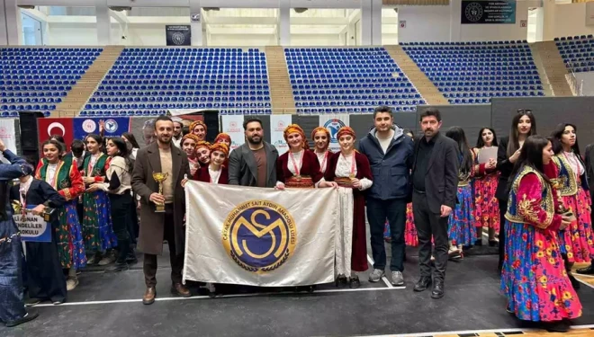 Çataklı öğrencilerden büyük başarı