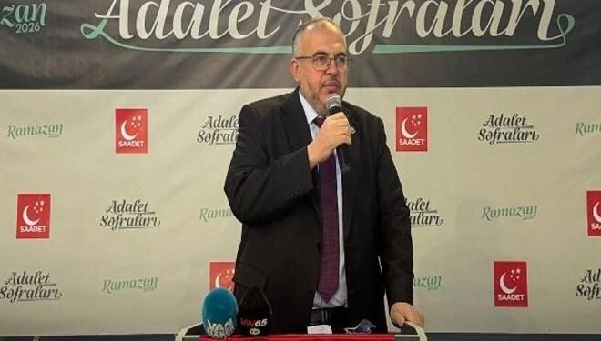 Saadet Partisi Hatay Milletvekili'nden Van'da iftar programına katıldı