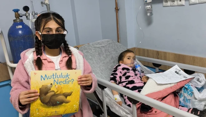 Şifa veren sayfalar: Kütüphaneden hastaneye sevgi köprüsü