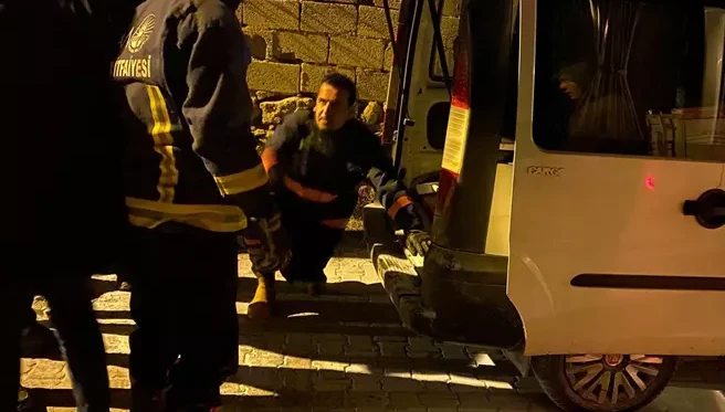 Van’ın Edremit ilçesinde park halindeki