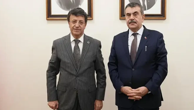 Milletvekili Türkmenoğlu'ndan Bakan Tekin'e ziyaret