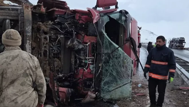 Van’da trafik kazası: 1 yaralı