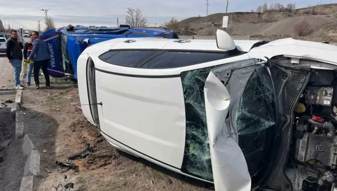 Van’da zincirleme kaza