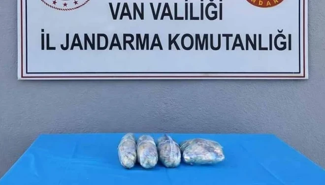 Gevaş’ta 1 kilo 80 gram esrar ele geçirildi