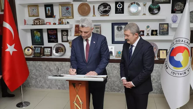 Bakan Bolat Van TSO’da müjdeyi verdi!