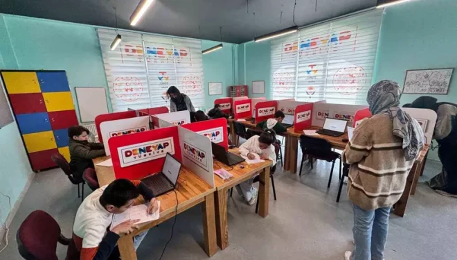 Van’da Deneyap e-sınav heyecanı