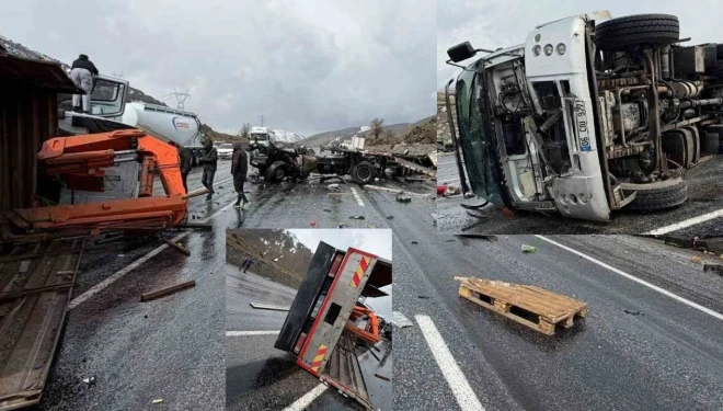 Van-Bitlis karayolunda kaza!