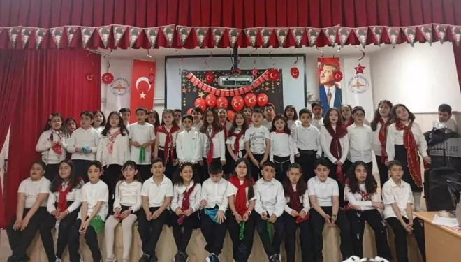 Vanlı miniklerden yürekleri ısıtan etkinlik