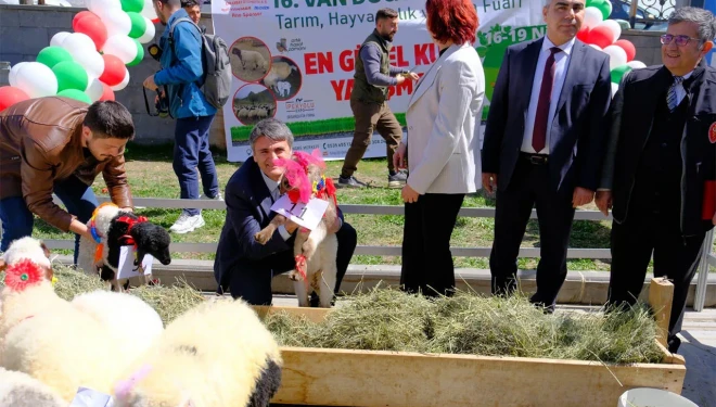 Van’daki tarım fuarı sona eriyor