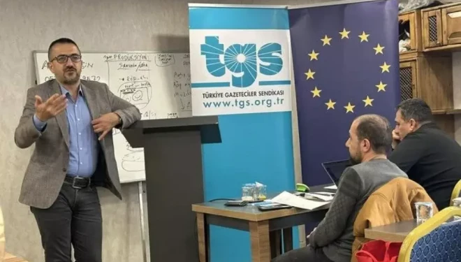 Van’da gazetecilere dijital habercilik eğitimi