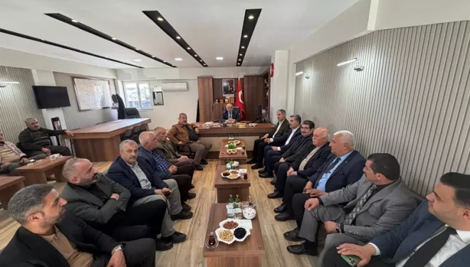 Oto Sanayi Sitesi’ne ziyaret: Hizmet üretmeye devam edeceğiz 