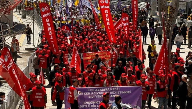 Van'da 1 Mayıs Kutlaması