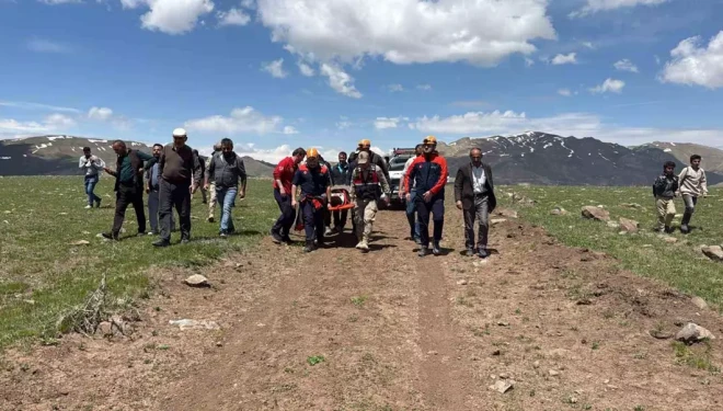 Kayalık alandan düşen 14 yaşındaki çocuk