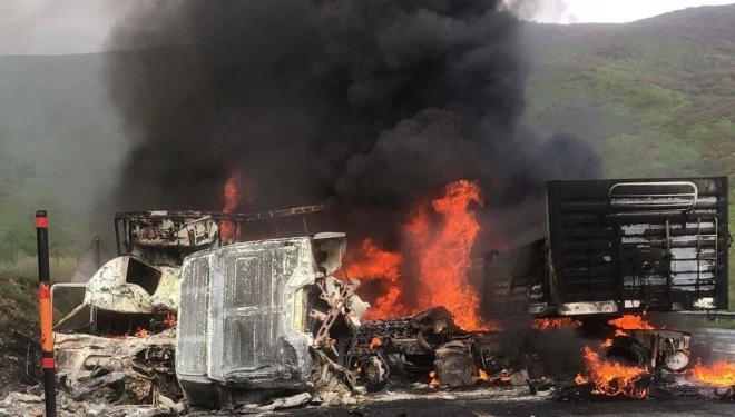 Van - Tatvan yolunda feci kaza: 2 ölü!