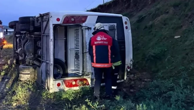 Van’da emniyet personelini taşıyan