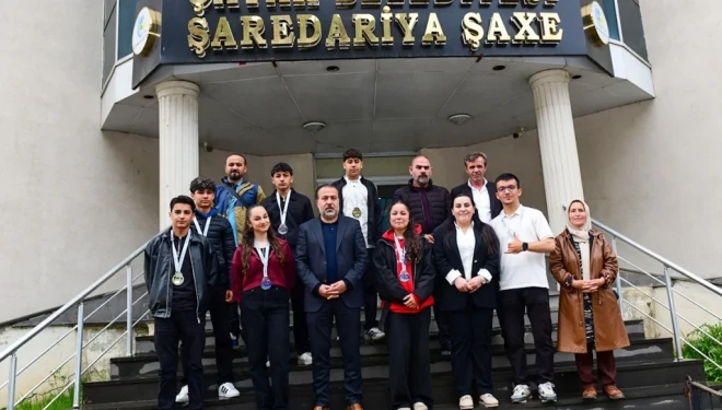 Çatak Belediyespor'un şampiyon sporcuları