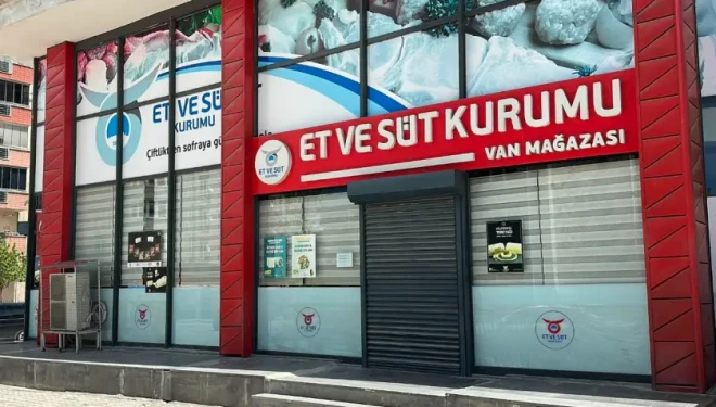 Et ve Süt Kurumu'nun Van'da hizmet veren
