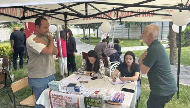 Van’da "Hareket yaşını öğren, sağlıklı yaşa" kampanyası başlatıldı