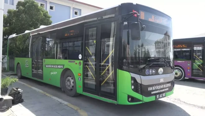 Van Büyükşehir Belediyesi'nden ulaşıma yeni güzergah