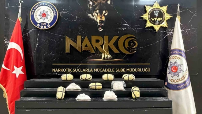 Van’da 10 kilo 260 gram metamfetamin ele geçirildi