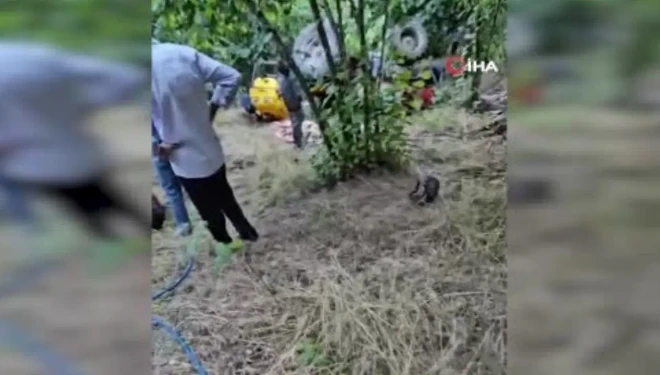 Traktör can aldı: 3 çocuk annesi hayatını kaybetti