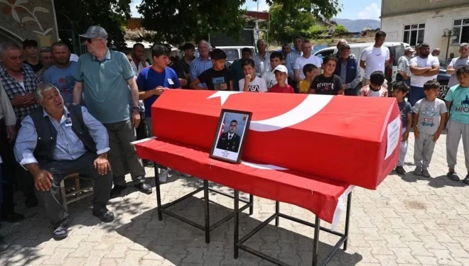 Uzman çavuş senelik izne geldiği memleketinde