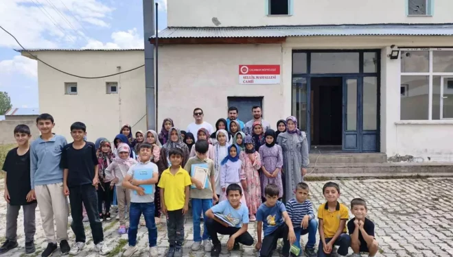 Çaldıran’da yaz Kur’an kursları büyük bir coşkuyla başladı