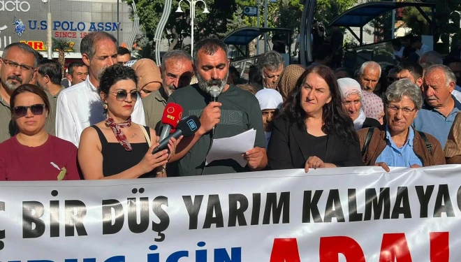 Suruç Katliamı'nın 11'inci yılında Van'da adalet çağrısı