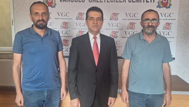 BİK Van Bölge Müdürü Tokgöz’den Vangölü Gazeteciler Cemiyeti’ne İade-i Ziyaret