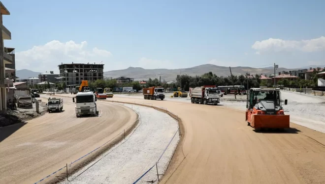 Hatuniye yolu ikinci etapta çalışmalar devam ediyor