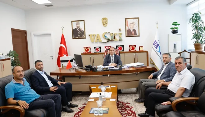 HÜDA PAR heyetinden VASKİ'ye ziyaret