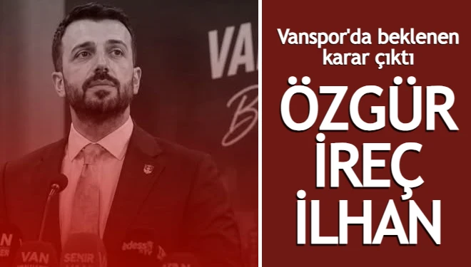 Vanspor'da beklenen karar çıktı
