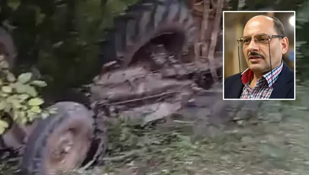 Traktörün altında kalan emekli okul müdürü öldü!