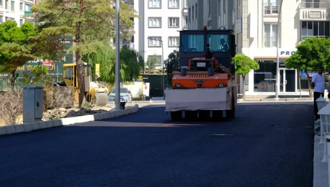İpekyolu'nda bir sokak daha yenilendi