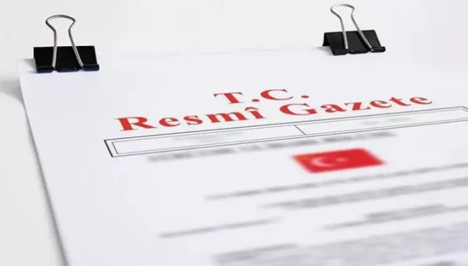 'Çerçeve yasa' Resmi Gazete'de yayımlandı