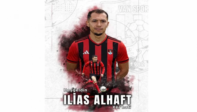 Vanspor Futbol Kulübü, Ilias Alhaft’ı kadrosuna kattı