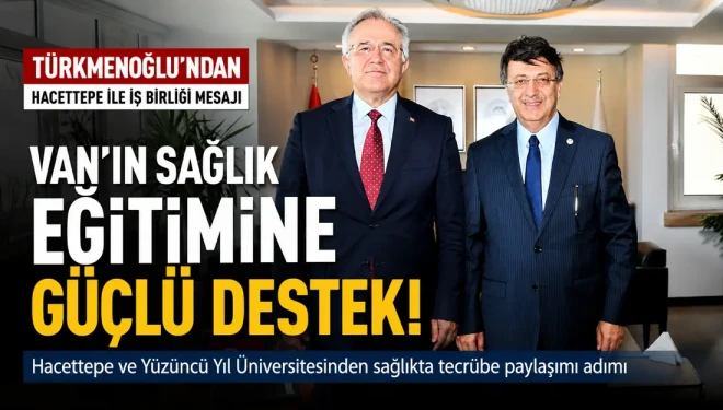 Türkmenoğlu: Hacettepe ile Van’ı buluşturacağız