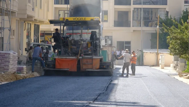 Alipaşa Mahallesi’nde asfalt seferberliği