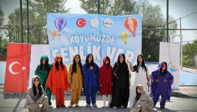 VBB'den kırsal mahallelerde çocuklara şenlik